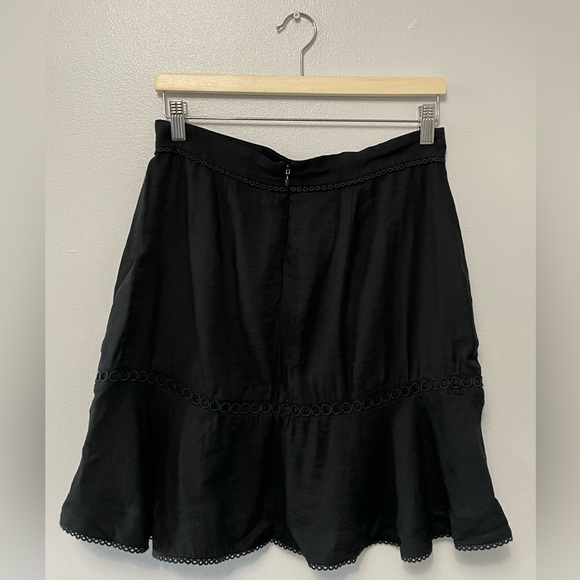 Black peplum mini skirt - Picture 2 of 5